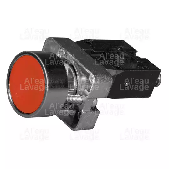 Bouton poussoir rouge gonflage