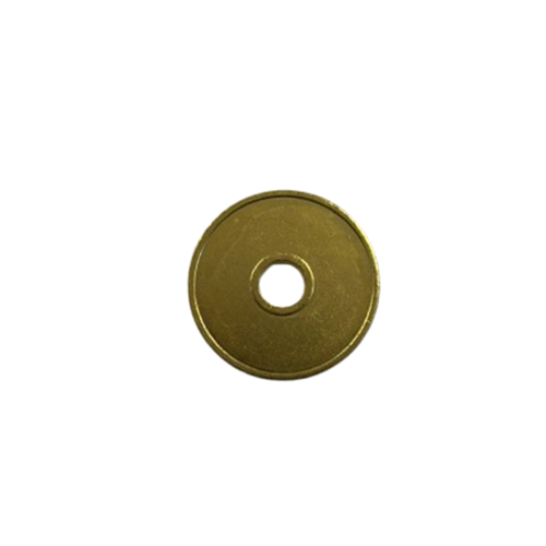 Jeton laiton troué 26 x 2,3mm trou de 6mm