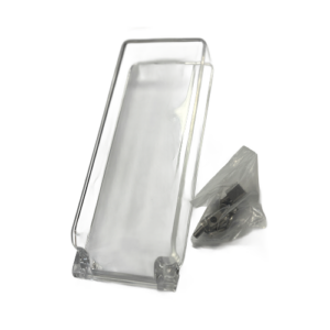 Protection pour monnayeur – Capot transparent avec kit de fixation