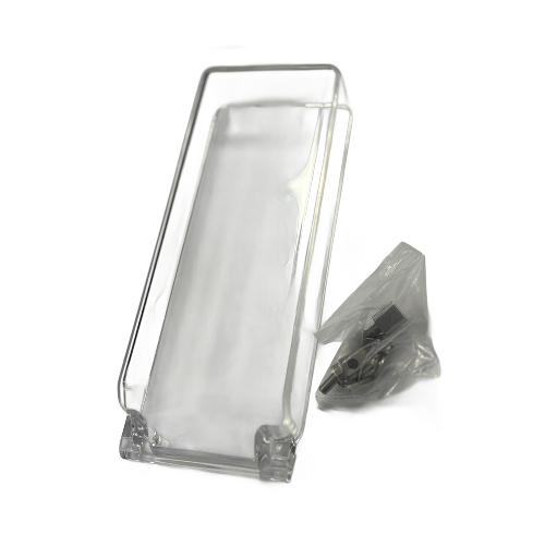 Protection pour monnayeur – Capot transparent avec kit de fixation