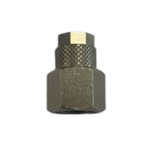 Raccord à coiffe femelle laiton 1/4