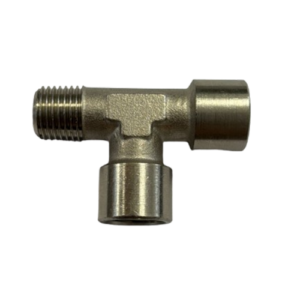 Raccord laiton nickelé T MFF