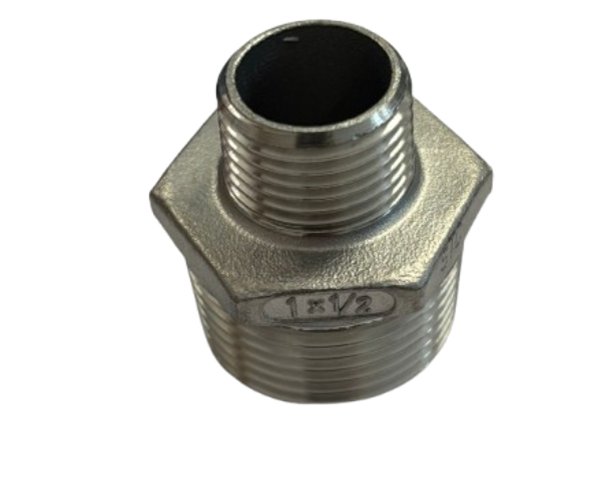 Raccord reduction inox 1’M 3/4M