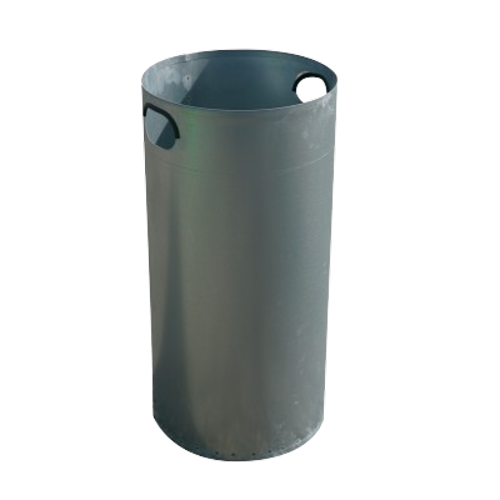 Seau intérieure acier galvaniser pour Poubelle