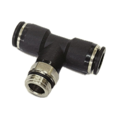 Raccord T 1/4M tournant 8x6