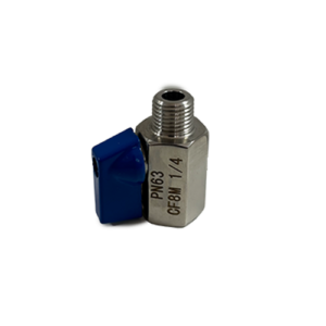 Petite vanne boisseau 1/4