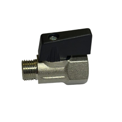 Vanne laiton nickelé MF 1/4