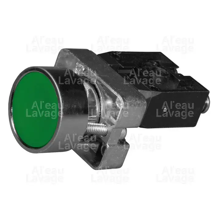 Bouton poussoir Vert gonflage
