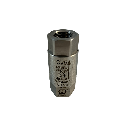 Clapet anti-retour viton