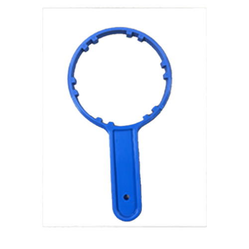 Clé pour bocal filtre Bleu