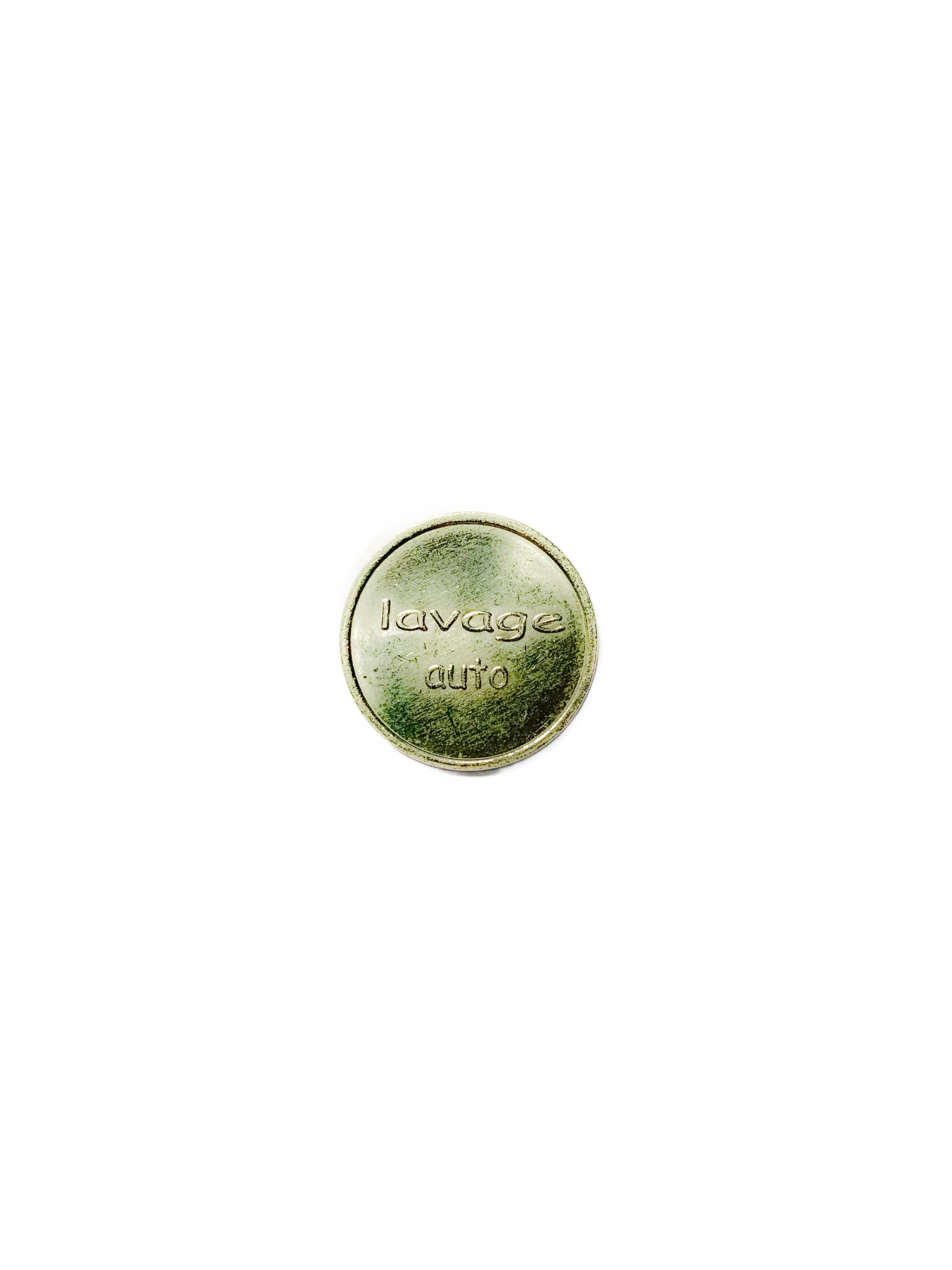 Jeton Lavage Auto Alapaca 21mm x 2mm