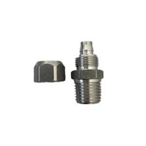 Raccord à coiffe Inox 1/4 6X8