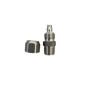 Raccord à coiffe Inox 1/8 4X6