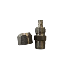 Raccord à coiffe Inox 1/4 4X6