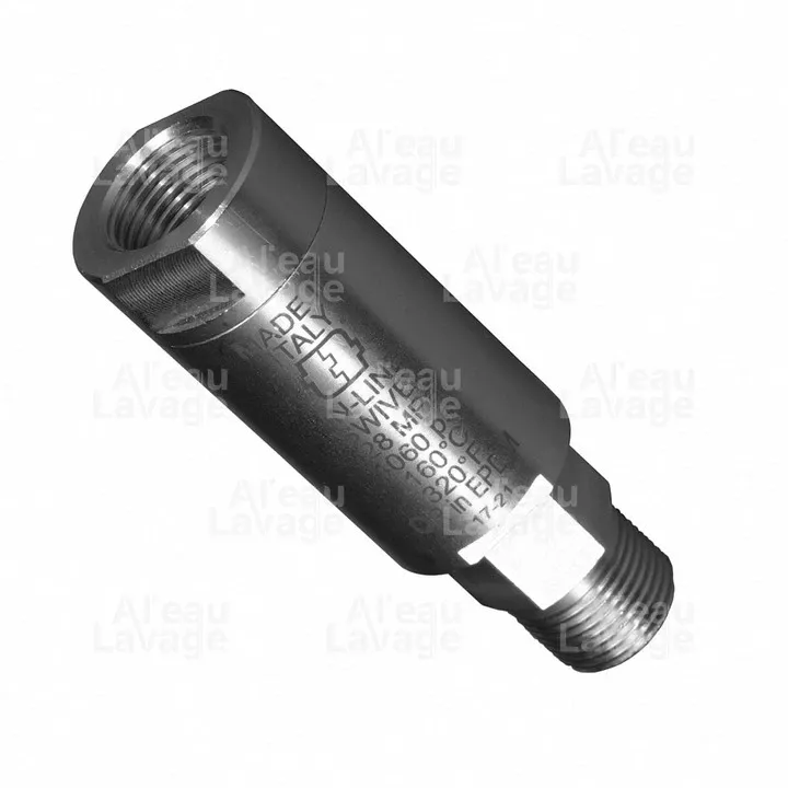 Raccord droit inox 3/8 F / 3/8M epdm Tecomec