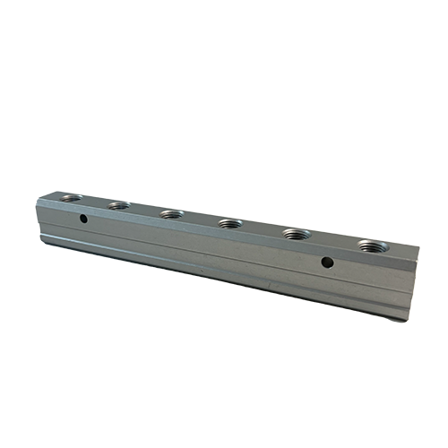 Rampe répartiteur d'air en Alu avec 6 sorties