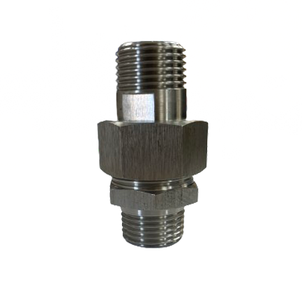 Union trois pièces inox Mâle mâle